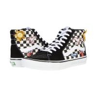 官方正品 VANS/范斯 男鞋纺织皮革华夫格鞋面SK8-Hi中帮系带 休闲鞋板鞋52409813 代购美国