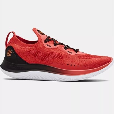 [官方正品]安德玛UA 库里Curry FLOW GO新款夏季气垫缓震 户外运动跑步鞋情侣款3023814 红色604