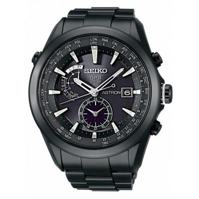 [官方正品]精工SEIKO 日本原装进口 Astron GPS太阳能男士商务时尚世界时间自动机械腕表 SAST007