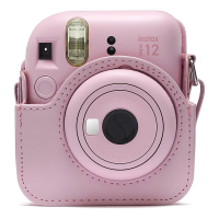 富士(FUJIFILM) Instax Mini 12 系列 新款 紧凑型 即时相机 拍立得 相机+保护套 花粉红