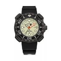 西铁城(CITIZEN)光动能Eco Promaster 时尚经典不锈钢表带46.5 毫米男士石英手表