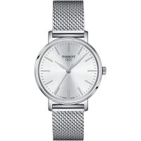 天梭(TISSOT) 女士 Everytime 316L 不锈钢表壳石英手表 T1432101101100