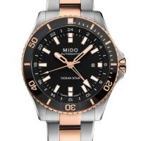 美度(Mido) 海洋之星 Ocean Star GMT 日历自动不锈钢男士机械手表M0266292205100