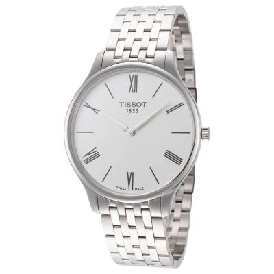 TISSOT 天梭男款经典时尚潮流百搭商务休闲简约石英表T0634091101800