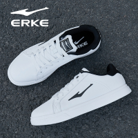 鸿星尔克(ERKE)板鞋男鞋2022新款冬季低帮红星运动小白鞋子