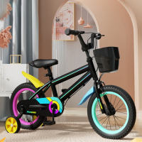 凤凰(PHOENIX)儿童自行车男孩3-6-8-12岁小孩带辅助轮单车中大童自行车女孩