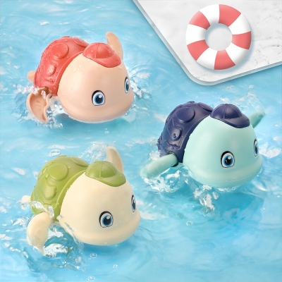 小乌龟宝宝婴儿洗澡玩具儿童游迈高登泳戏水男孩女孩小黄鸭沐浴鸭子花洒