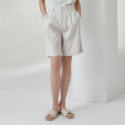 [1件5折价:110]MECITY女装2021夏季新款纯色简约时尚宽松短裤女