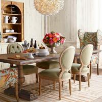 法式长方形实木餐桌复古做旧全实木吃饭桌欧式原木休闲咖啡厅桌椅
