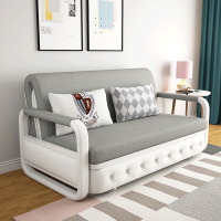 实木可折叠沙发床1.2/1.5米多功能客厅小户型 双人两用可储物沙发