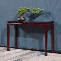 红木家具非洲酸枝木条案神台新中式古典仿古实木平头案供桌玄关桌