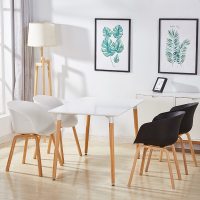 北欧餐桌椅组合现代简约小户型家用长方形吃饭桌子实木方桌小圆桌
