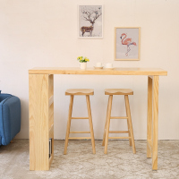 北欧小户型吧台桌家用隔断柜现代简约实木创意吧台柜客厅吧台餐桌
