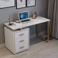 轻奢电脑桌书桌带抽屉简约笔记本工作台办公桌现代家用小户型桌子