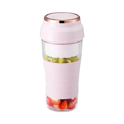 金正(NiNTAUS)榨汁机家用水果小型便携式迷你电动多功能料理炸果汁机榨汁杯 珍珠白