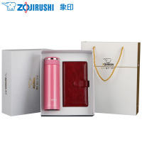 象印(ZO JIRUSHI)保温杯套装 JD48(粉色480ml)+笔记本