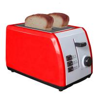 B140多士炉烤面包机时光旧巷家用2片全自动吐司机多功能宽设计 红色