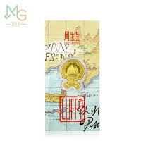 周生生(CHOW SANG SANG)Au999.9黄金one piece航海王路飞金片91902D定价