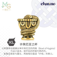 周生生(CHOW SANG SANG)黄金足金CharmeXL星运神话许癸厄亚之碗转运珠92008C
