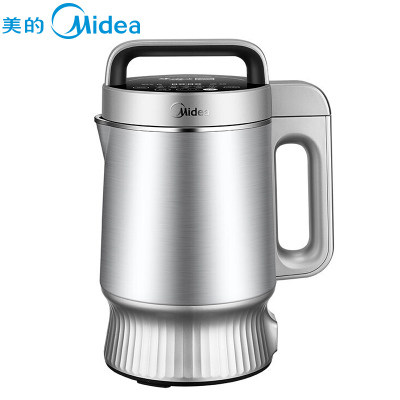 美的(Midea)豆浆机HK12F11 全自动双预约 免滤无渣 多功能 家用生磨豆浆机1.2升