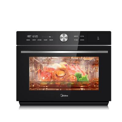 美的 S5-L300E烤箱 家用一体机 蒸烤台式智能烘焙蒸箱烤箱低温发酵;蒸烤合一 电烤箱;上下加热