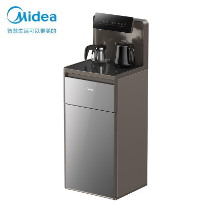 美的(Midea)茶吧机家用立式饮水机高端智能办公下置式多功能自动茶吧 YR1620S-X