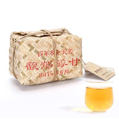 中茶 湖南安化黑茶 2015年馥郁醇甘篓装天尖茶1kg