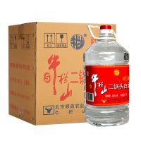 [保证正品]牛栏山二锅头 桶装白酒 牛桶系列 62度 大桶红标 5L*4桶整箱 清香型白酒