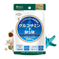 【快速缓痛】ISDG MSM日本进口维骨力中老年氨糖软骨素加钙片+关节宝镇痛款 营养 鲨鱼软骨素 240片/袋 30天装