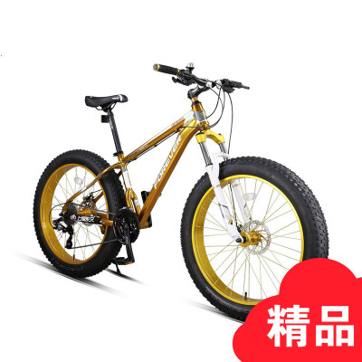 永久上海山地自行车雪地4.0超宽胎粗胎沙滩大轮胎成人