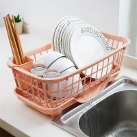 家用碗碟收纳架厨房置物架多功能厨房沥水碗架碗米魁碟架放碗筷收纳盒