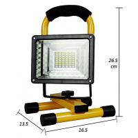 400W投射灯室外LED可充电投光灯应急灯移动工作灯工地手提式泛