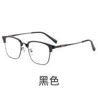 2021新款尚境近视眼镜金属大框眼镜框男女简洁复古商务全框镜架