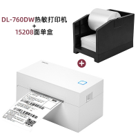得力dl-770d热敏不干胶打印机条码标签无纸仓电子面单打印机 DL-760DW15208面单盒 DL-770D