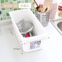 日本冰箱内厨房食品蔬菜鸡蛋置物整理盒零食水果抽屉收纳盒