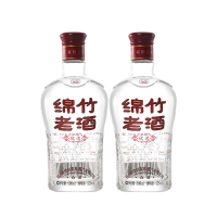 剑南春 绵竹老酒(优选)52度500ml*2瓶 浓香型白酒年份随机