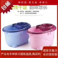 拖地桶挤水桶拖布单桶家用塑料手动手压洗拖把桶墩布涮拖把拧干桶