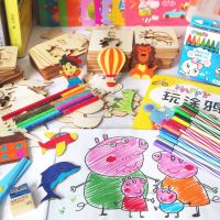 [促销]画画工具儿童绘画套装幼儿园学画画拼图拼板模板早教玩具