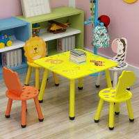 [促销]儿童桌椅套装幼儿园桌椅实木儿童桌子椅子宝宝学习桌儿童游戏桌椅