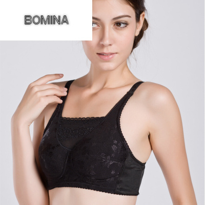 波迷娜(BOMINA)义乳文胸同款胸罩癌术后专用文胸乳房切除硅胶义乳无钢圈内衣女士抹胸夏季