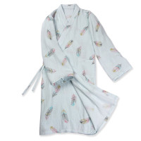 波迷娜（BOMINA)女夏季睡袍日系和服长袍睡衣服浴袍浴衣汉服睡裙