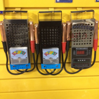 汽车电动车蓄电池测试仪电瓶容量检测仪6v12v电瓶表数显表放电叉