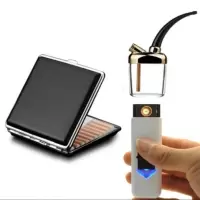 [点烟器2支/1支装USB电子打火机]sub电子打火机防风充电点烟器