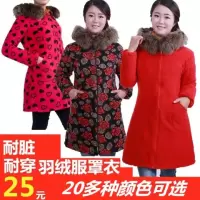 【罩衣围裙】女罩衣女加绒加厚韩版大码修身围裙时尚耐脏成人罩衣