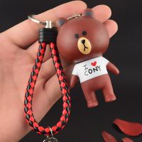 韩国可爱汽车钥匙扣男女士创意情侣钥匙扣个性钥匙链圈环挂件