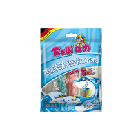 trolli口力橡皮糖(海洋动物弹力软糖)100g*2袋混合口味果汁软糖卡通儿童糖果批发