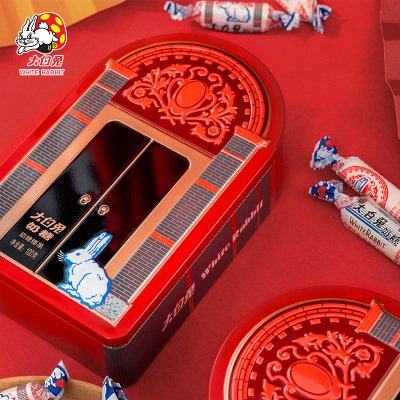 大白兔奶糖文创纪念设计上海特产礼盒牛奶糖创意零食婚庆喜糖软糖