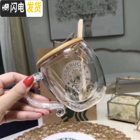 三维工匠tarbuck双层隔热玻璃咖啡杯猫爪杯南瓜杯创意定制生日礼品玻璃杯
