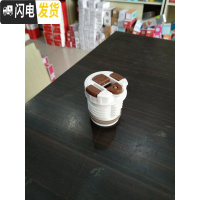 三维工匠儿童保温杯盖子杯盖配件直饮盖水杯吸管盖水杯吸嘴吸管通用 咖啡色内密封件