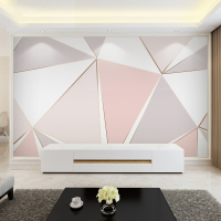 几何壁画影视墙布5d简约现代客厅大气装饰墙纸北欧电视背景墙壁纸